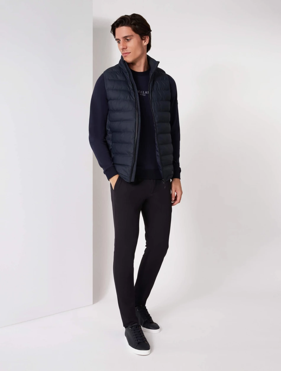 Cavallaro Napoli Sarigo Bodywarmer Donkerblauw 2 Cavallaro Napoli Sarigo Bodywarmer Donkerblauw - Afbeelding 2