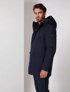 Cavallaro Napoli Shop 21 Cavallaro Napoli Pinzole Parka Donkerblauw