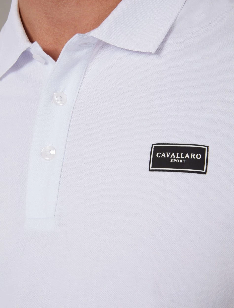 Cavallaro Napoli Ciro Sport Polo Wit 6 Cavallaro Napoli Ciro Sport Polo Wit - Afbeelding 6