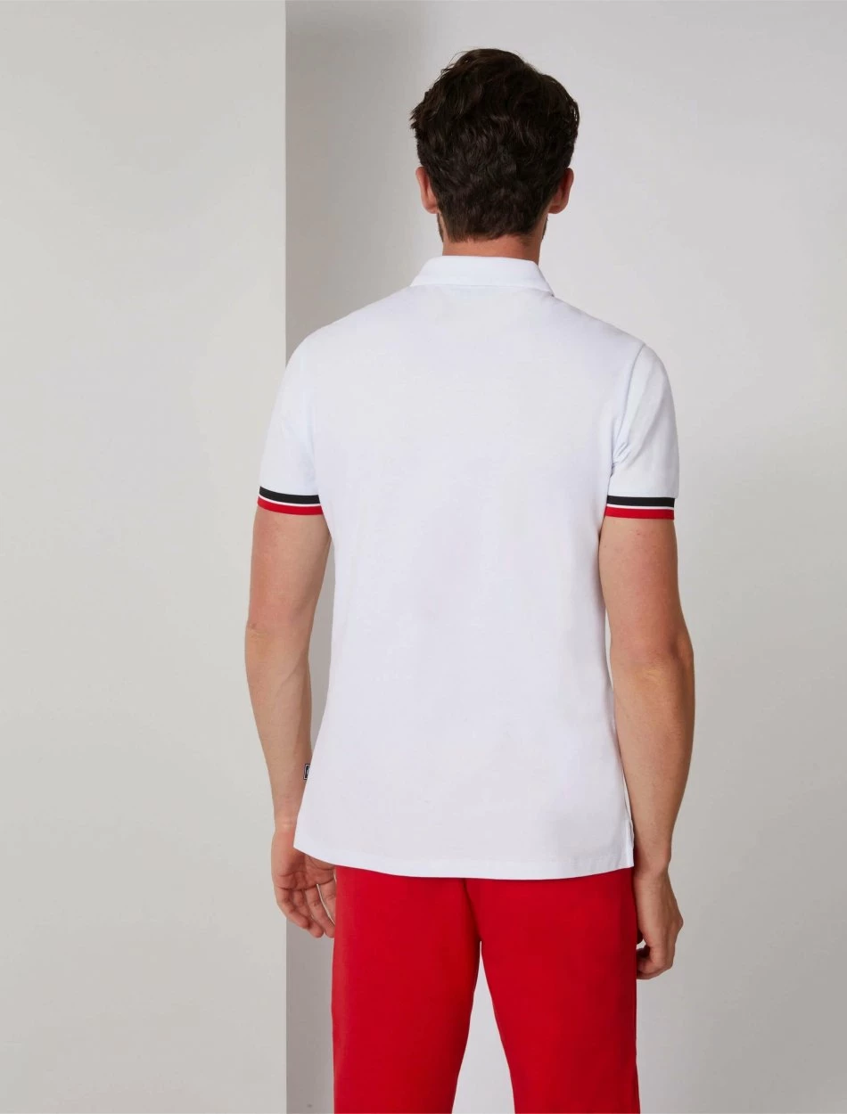 Cavallaro Napoli Ciro Sport Polo Wit 7 Cavallaro Napoli Ciro Sport Polo Wit - Afbeelding 7