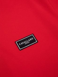 Cavallaro Napoli Ciro Sport Polo Rood -Cavallaro Napoli Shop 116225000 460000 03 positie 60 655