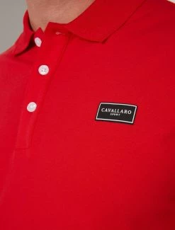 Cavallaro Napoli Ciro Sport Polo Rood -Cavallaro Napoli Shop 116225000 460000 11 positie 20 165