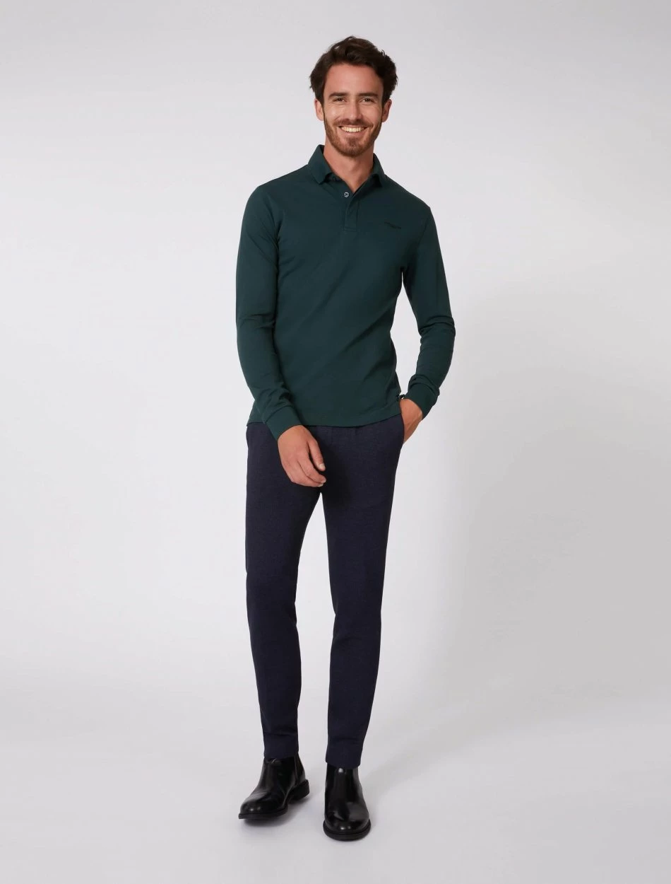 Cavallaro Napoli Napoli Polo Donkergroen 2 Cavallaro Napoli Napoli Polo Donkergroen - Afbeelding 2