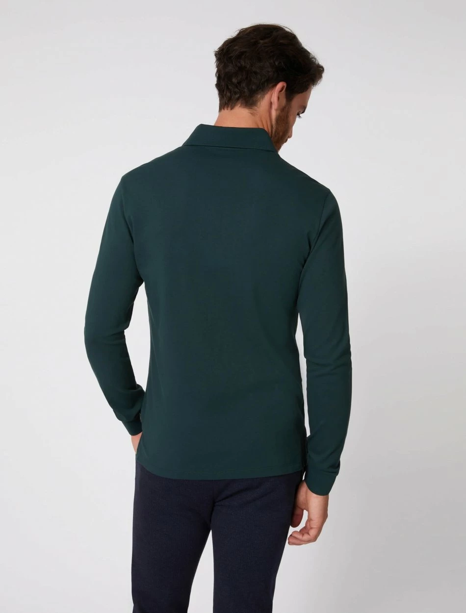 Cavallaro Napoli Napoli Polo Donkergroen 4 Cavallaro Napoli Napoli Polo Donkergroen - Afbeelding 4