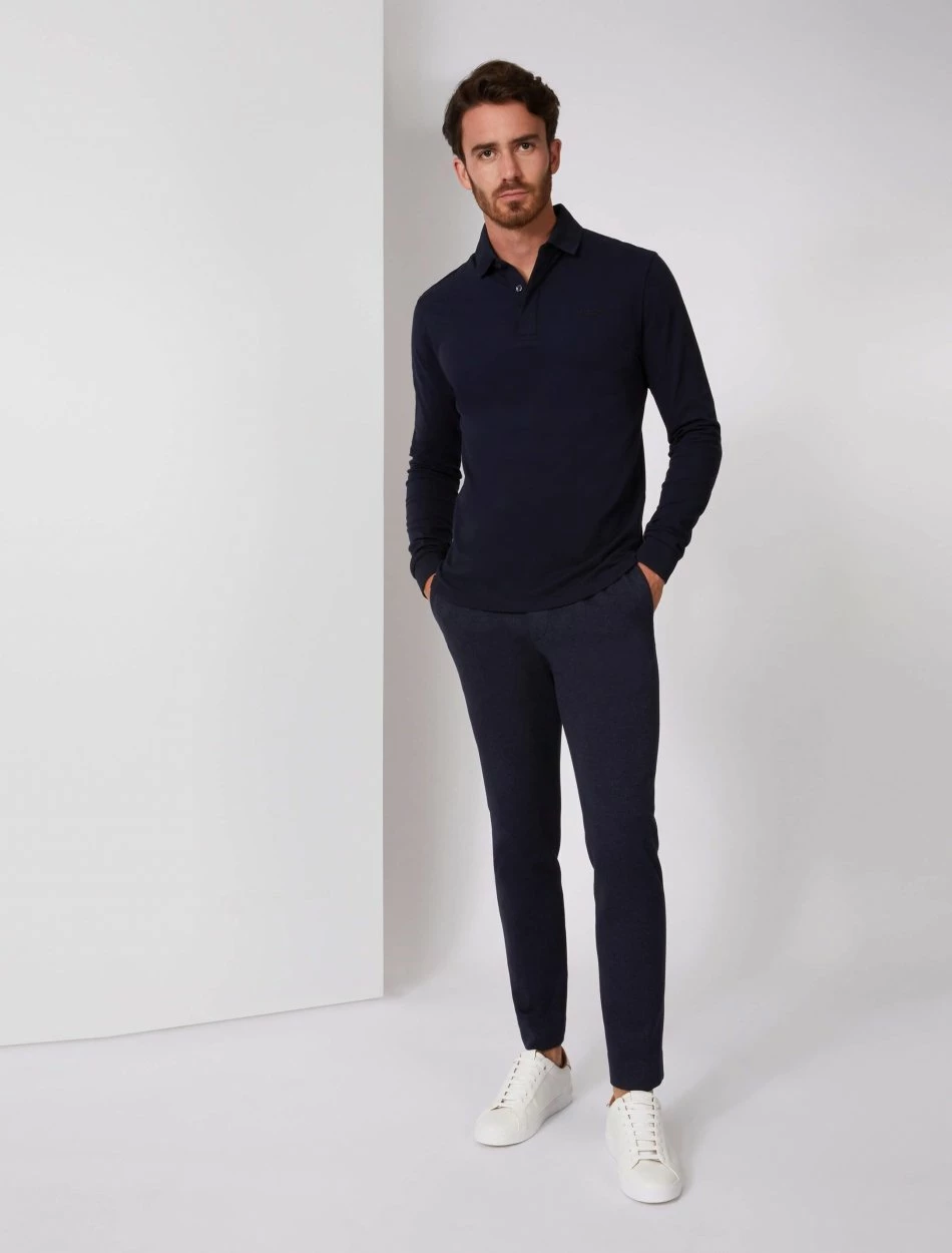 Cavallaro Napoli Napoli Polo Donkerblauw 6 Cavallaro Napoli Napoli Polo Donkerblauw - Afbeelding 6