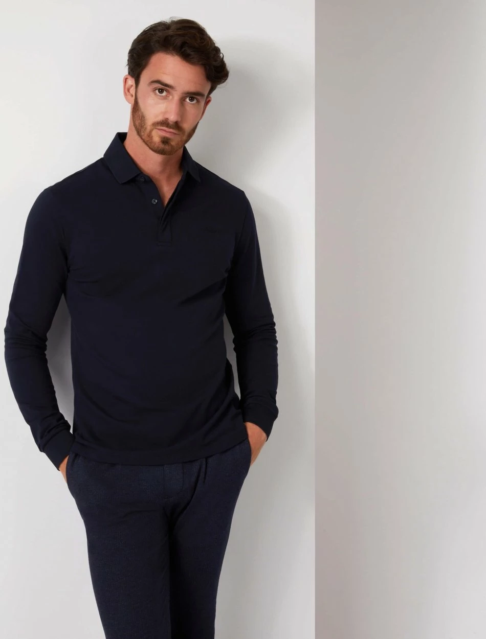Cavallaro Napoli Napoli Polo Donkerblauw 5 Cavallaro Napoli Napoli Polo Donkerblauw - Afbeelding 5