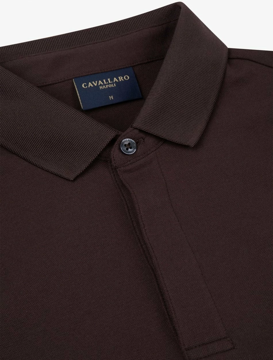 Cavallaro Napoli Napoli Polo Bruin 9 Cavallaro Napoli Napoli Polo Bruin - Afbeelding 9