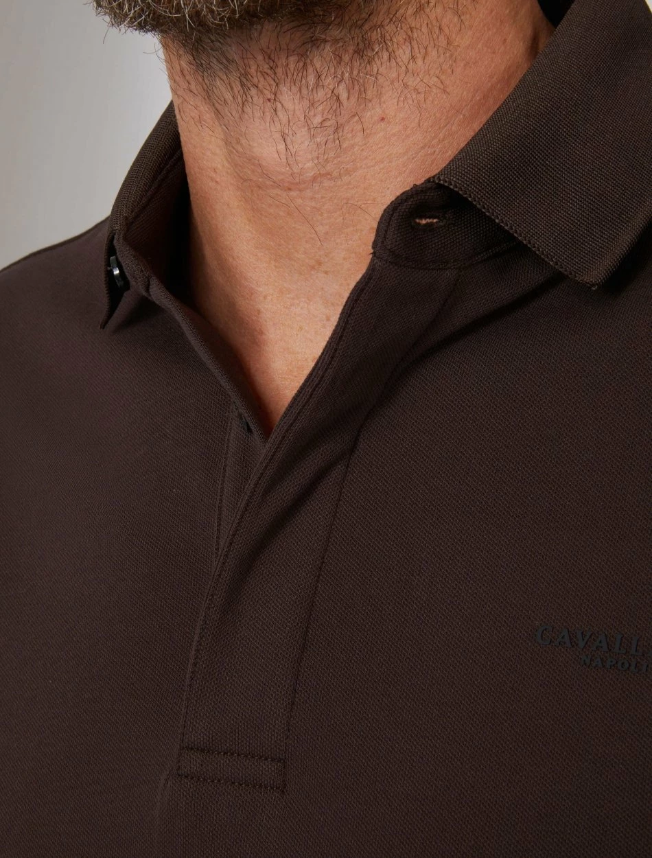 Cavallaro Napoli Napoli Polo Bruin 3 Cavallaro Napoli Napoli Polo Bruin - Afbeelding 3