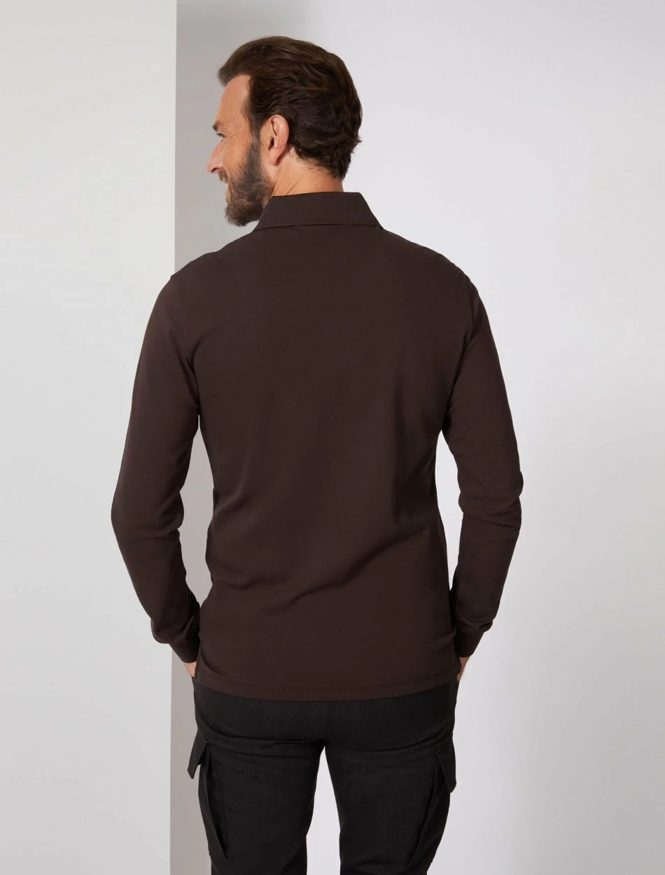 Cavallaro Napoli Napoli Polo Bruin 4 Cavallaro Napoli Napoli Polo Bruin - Afbeelding 4