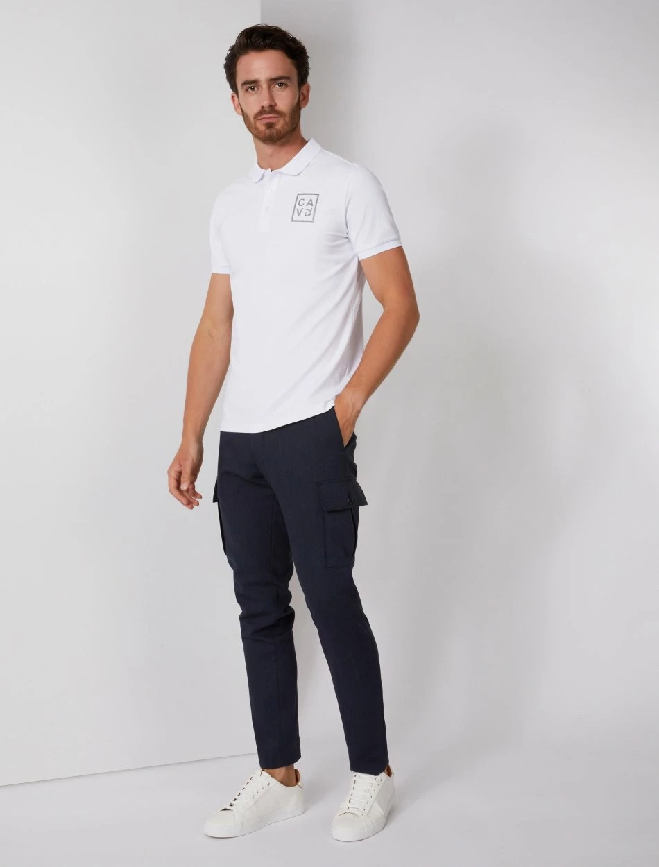 Cavallaro Napoli Dario Polo Wit 2 Cavallaro Napoli Dario Polo Wit - Afbeelding 2