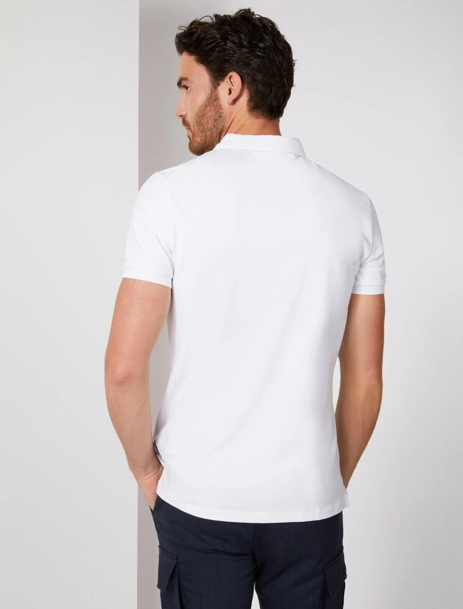 Cavallaro Napoli Dario Polo Wit 4 Cavallaro Napoli Dario Polo Wit - Afbeelding 4