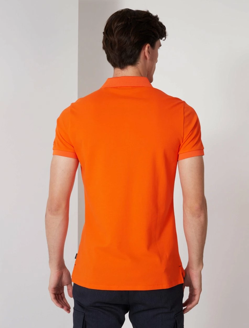 Cavallaro Napoli Campione Polo Oranje 4 Cavallaro Napoli Campione Polo Oranje - Afbeelding 4