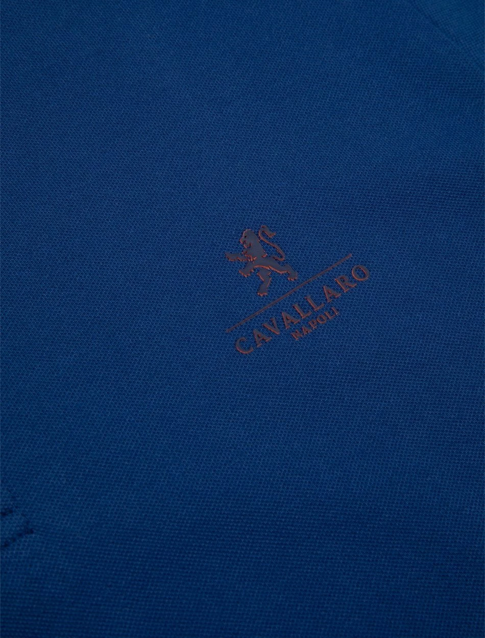 Cavallaro Napoli Campione Long Sleeve Polo Flag Blue (654000) 8 Cavallaro Napoli Campione Long Sleeve Polo Flag Blue (654000) - Afbeelding 8
