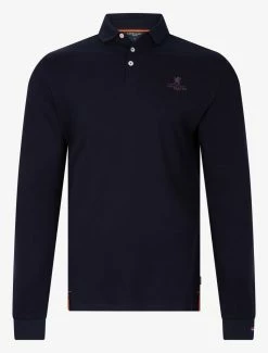 Cavallaro Napoli Campione Long Sleeve Polo Donkerblauw 10 Cavallaro Napoli Campione Long Sleeve Polo Donkerblauw -Cavallaro Napoli Shop 116226002 699000 01 positie 402c20voorkant 237