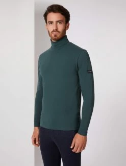Cavallaro Napoli Baliani Long Sleeve Roll Neck Donkergroen -Cavallaro Napoli Shop 117225003 599000 06 positie 30 802