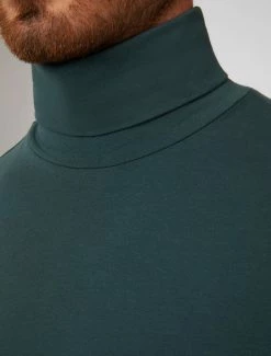 Cavallaro Napoli Baliani Long Sleeve Roll Neck Donkergroen -Cavallaro Napoli Shop 117225003 599000 11 positie 20 532