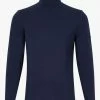 Cavallaro Napoli Baliani Long Sleeve Roll Neck Donkerblauw