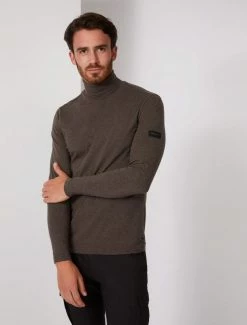 Cavallaro Napoli Baliani Long Sleeve Roll Neck Bruin