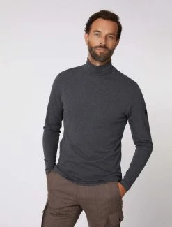Cavallaro Napoli Baliani Long Sleeve Roll Neck Donkergrijs 10 Cavallaro Napoli Baliani Long Sleeve Roll Neck Donkergrijs -Cavallaro Napoli Shop 117225003 952000 06 positie 30 364