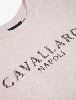 Cavallaro Napoli Terro T-shirt Off White -Cavallaro Napoli Shop 117225005 120000 03 positie 60 255