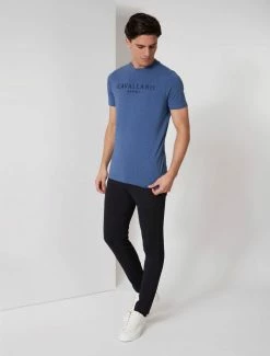 Cavallaro Napoli Terro T-shirt Blauw