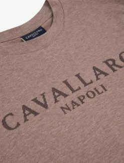 Cavallaro Napoli Terro T-shirt Taupe -Cavallaro Napoli Shop 117225005 840000 03 positie 60 572