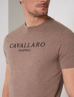 Cavallaro Napoli Terro T-shirt Taupe -Cavallaro Napoli Shop 117225005 840000 11 positie 20 784