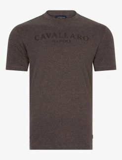 Cavallaro Napoli Terro T-shirt Bruin 13 Cavallaro Napoli Terro T-shirt Bruin -Cavallaro Napoli Shop 117225005 899000 01 positie 402c20voorkant 775