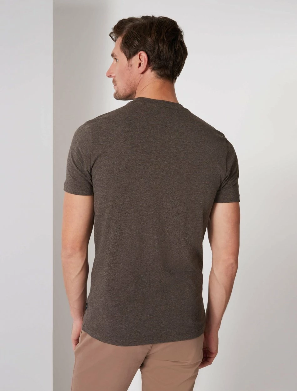 Cavallaro Napoli Terro T-shirt Bruin 4 Cavallaro Napoli Terro T-shirt Bruin - Afbeelding 4