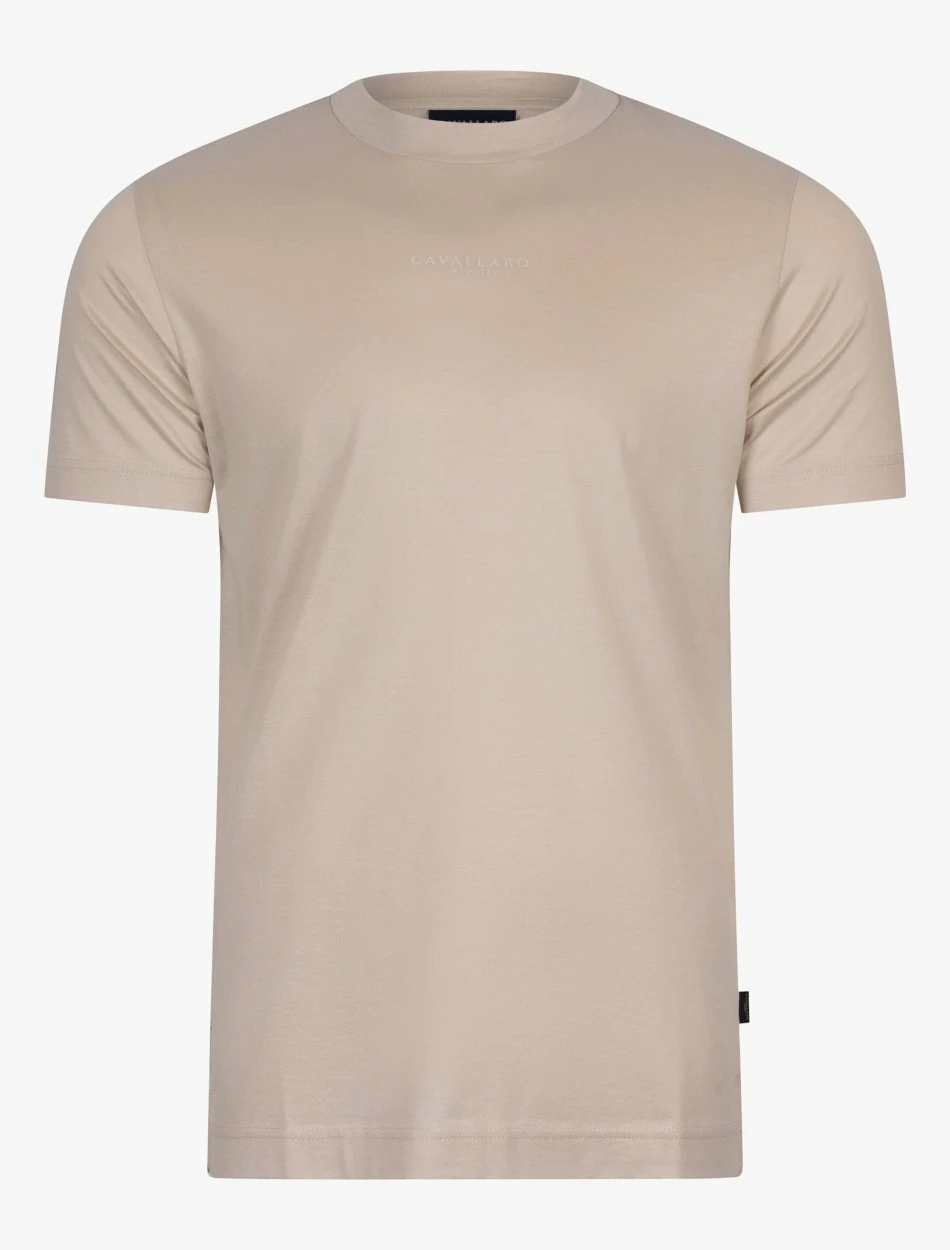 Cavallaro Napoli Chiavari T-shirt Zand 1 Cavallaro Napoli Chiavari T-shirt Zand