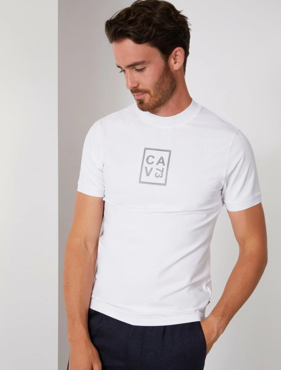 Cavallaro Napoli Dario T-shirt Wit 6 Cavallaro Napoli Dario T-shirt Wit - Afbeelding 6