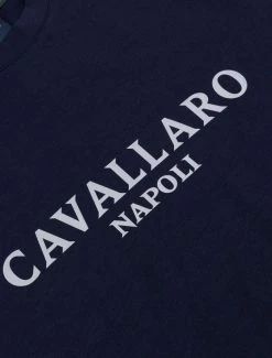 Cavallaro Napoli Terra Reflo T-shirt Donkerblauw 15 Cavallaro Napoli Terra Reflo T-shirt Donkerblauw -Cavallaro Napoli Shop 117226000 699000 03 positie 60 505