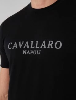 Cavallaro Napoli Terra Reflo T-shirt Zwart 9 Cavallaro Napoli Terra Reflo T-shirt Zwart -Cavallaro Napoli Shop 117226000 999000 11 positie 20 152