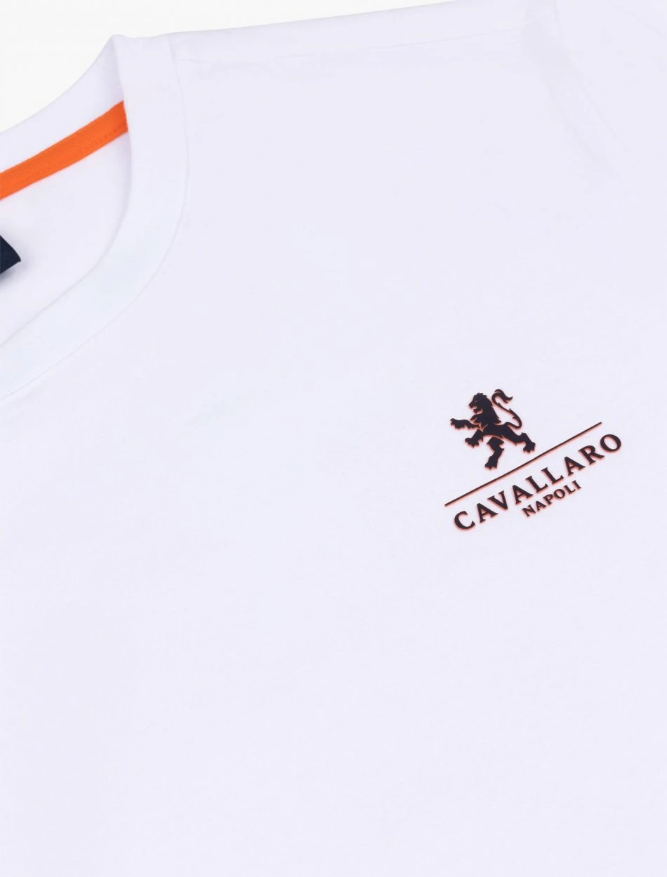 Cavallaro Napoli Campione T-shirt Wit 3 Cavallaro Napoli Campione T-shirt Wit - Afbeelding 3