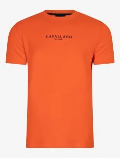 Cavallaro Napoli Spello T-shirt Oranje
