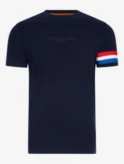 Cavallaro Napoli Spiello T-shirt Donkerblauw 10 Cavallaro Napoli Spiello T-shirt Donkerblauw -Cavallaro Napoli Shop 117226006 699000 01 positie 402c20voorkant 495