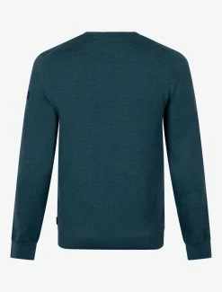 Cavallaro Napoli Merino R-neck Trui Donkergroen -Cavallaro Napoli Shop 118225000 599000 02 positie 50 693