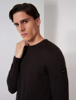 Cavallaro Napoli Merino R-neck Trui Bruin 9 Cavallaro Napoli Merino R-neck Trui Bruin -Cavallaro Napoli Shop 118225000 899000 11 positie 20 144