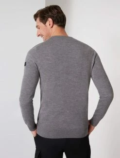 Cavallaro Napoli Merino R-neck Trui Grijs Melange 11 Cavallaro Napoli Merino R-neck Trui Grijs Melange -Cavallaro Napoli Shop 118225000 950000 12 positie 25 257