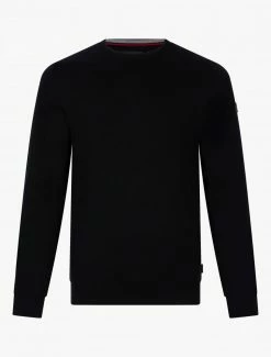 Cavallaro Napoli Merino R-neck Trui Zwart -Cavallaro Napoli Shop 118225000 999000 01 positie 402c20voorkant 330