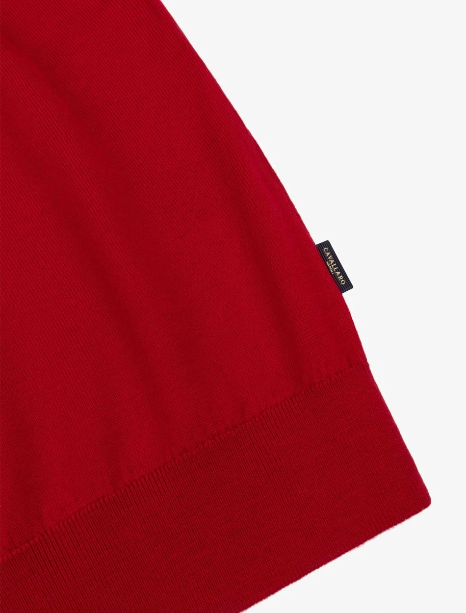 Cavallaro Napoli Merino Coltrui Rood 7 Cavallaro Napoli Merino Coltrui Rood - Afbeelding 7