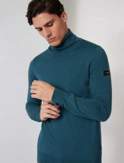 Cavallaro Napoli Merino Coltrui Donkergroen -Cavallaro Napoli Shop 118225001 599000 05 positie 05 65