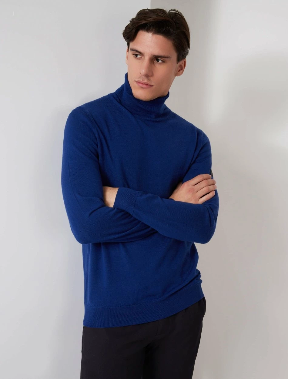 Cavallaro Napoli Merino Coltrui Helderblauw 4 Cavallaro Napoli Merino Coltrui Helderblauw - Afbeelding 4