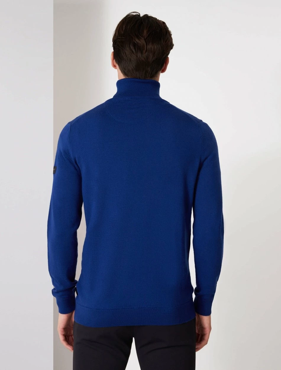 Cavallaro Napoli Merino Coltrui Helderblauw 7 Cavallaro Napoli Merino Coltrui Helderblauw - Afbeelding 7