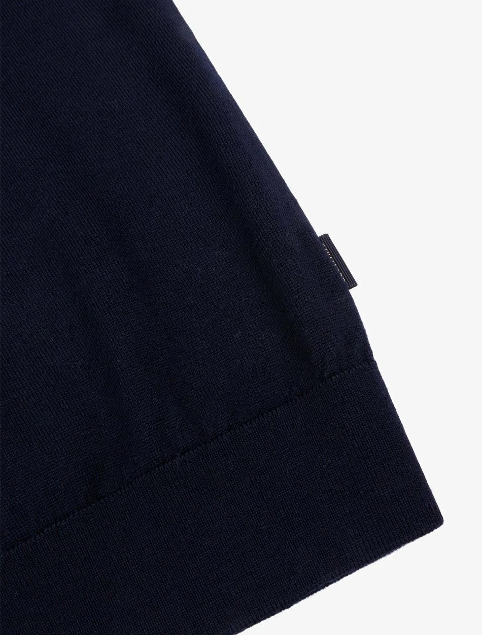 Cavallaro Napoli Merino Coltrui Donkerblauw 3 Cavallaro Napoli Merino Coltrui Donkerblauw - Afbeelding 3