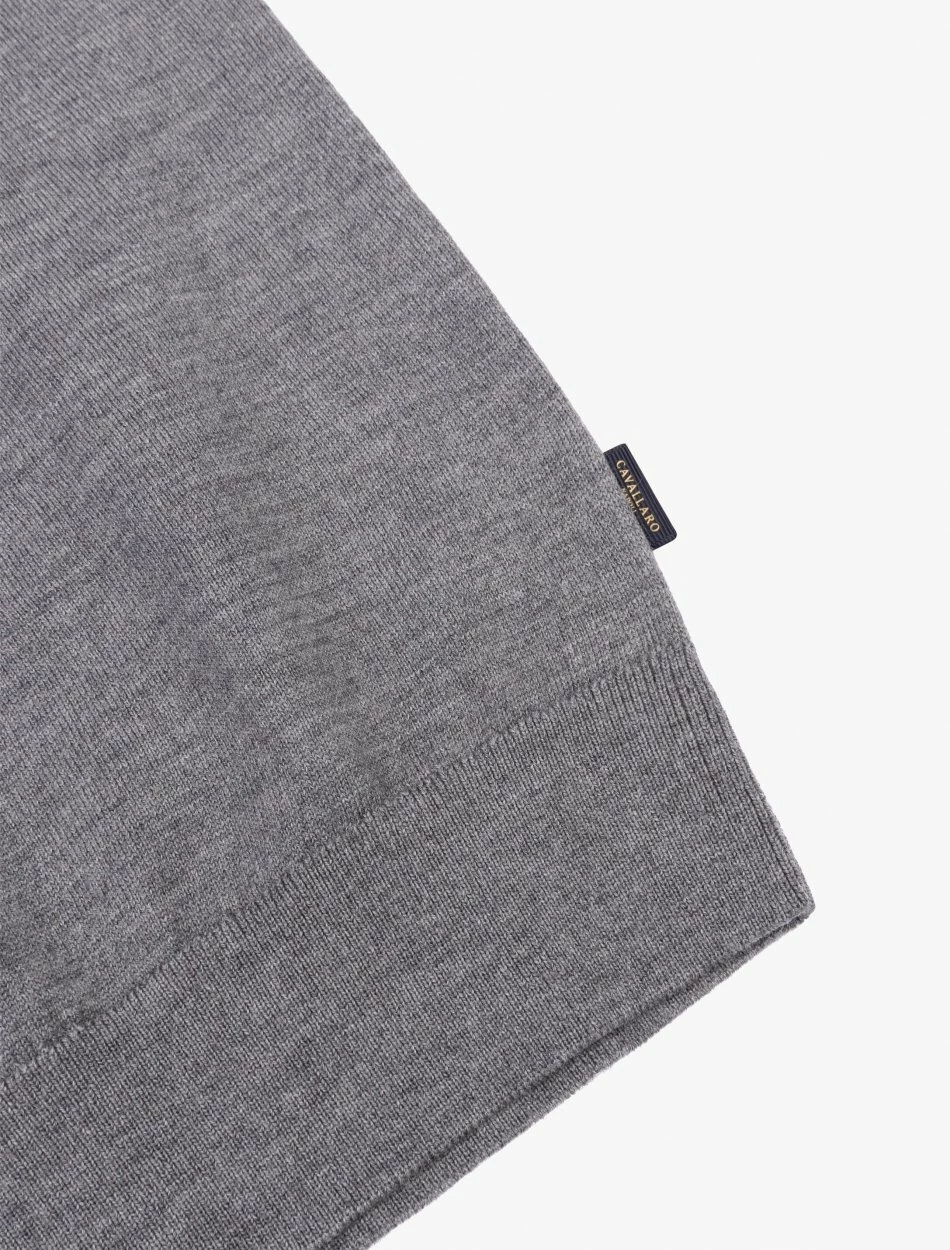 Cavallaro Napoli Merino Coltrui Grijs Melange 7 Cavallaro Napoli Merino Coltrui Grijs Melange - Afbeelding 7