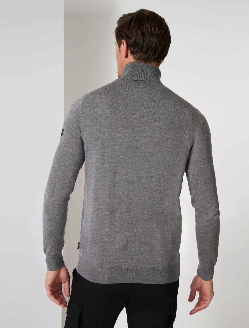 Cavallaro Napoli Merino Coltrui Grijs Melange 4 Cavallaro Napoli Merino Coltrui Grijs Melange - Afbeelding 4