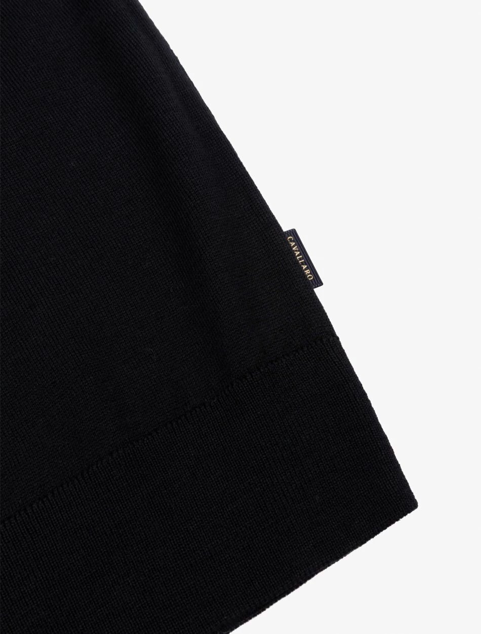 Cavallaro Napoli Merino Coltrui Zwart 7 Cavallaro Napoli Merino Coltrui Zwart - Afbeelding 7