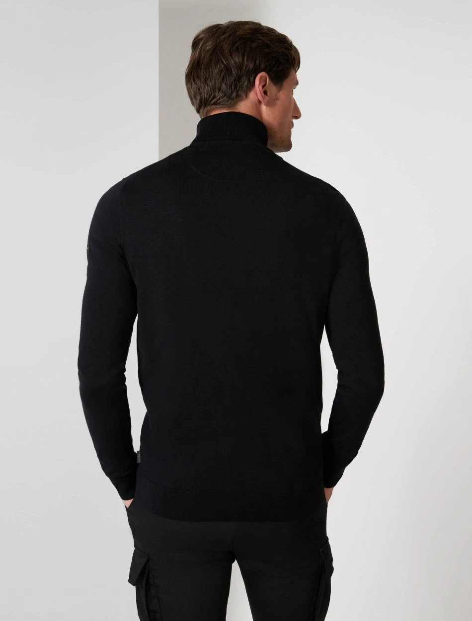 Cavallaro Napoli Merino Coltrui Zwart 3 Cavallaro Napoli Merino Coltrui Zwart - Afbeelding 3