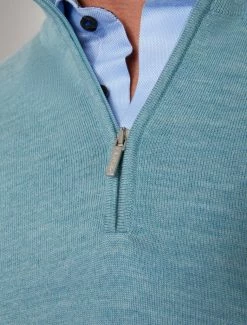 Cavallaro Napoli Merino Half Zip Trui Groen 14 Cavallaro Napoli Merino Half Zip Trui Groen -Cavallaro Napoli Shop 118225002 550000 11 positie 20 125